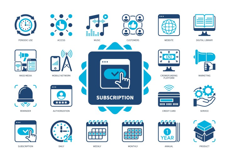 Subscription Model Vector Images (over 850)