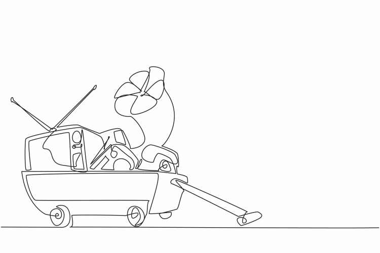 Continuous Line Drawing Work Vector Images (over 14,000)
