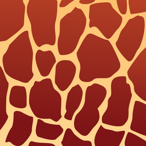 Animal pattern giraffe seamless african wildlife Vector Image