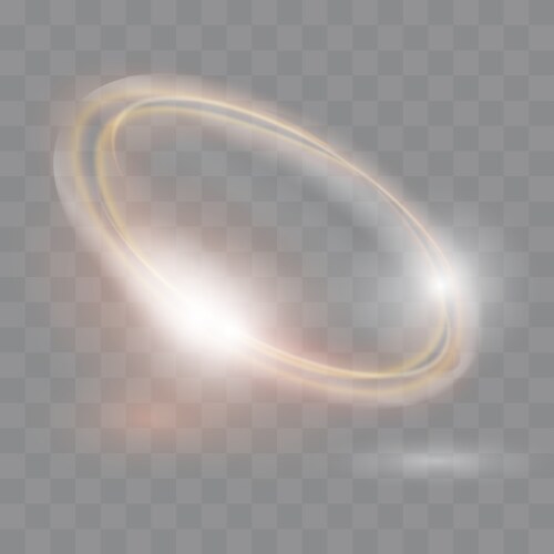 Transparent white light effect background Vector Image