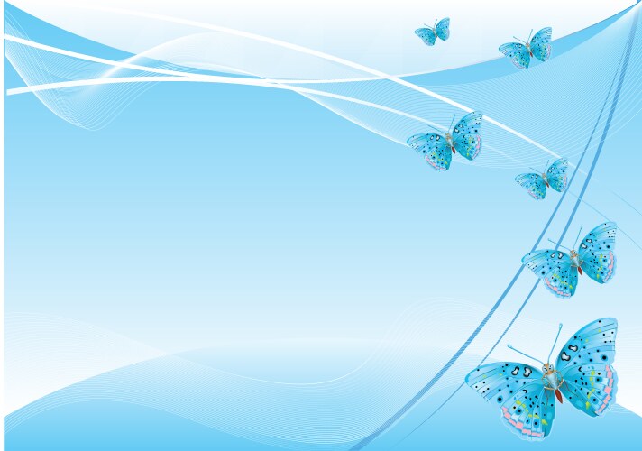 Blue Butterfly Background Vector Images (over 16,000)
