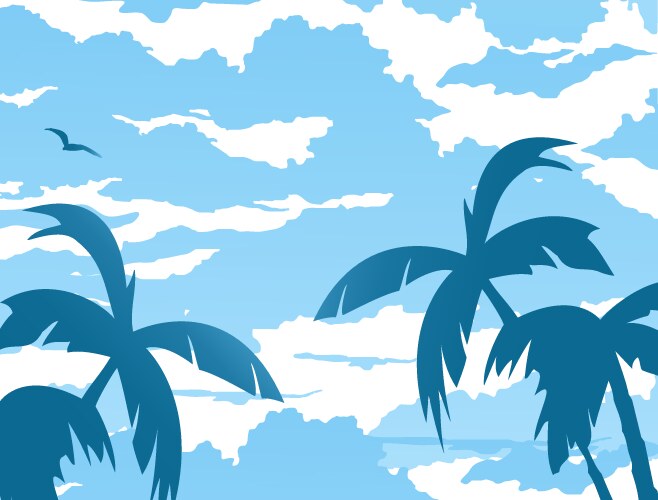 Silhouette of triceratops with fog scenery – Royalty-Free Vector ...