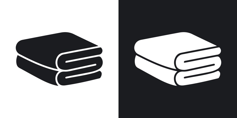 Cozy Blanket Icon Set Vector Image