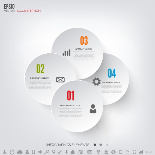 Cloud computing background with web icons social vector image