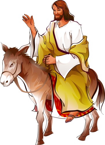 Donkey Jesus Vector Images (over 490)