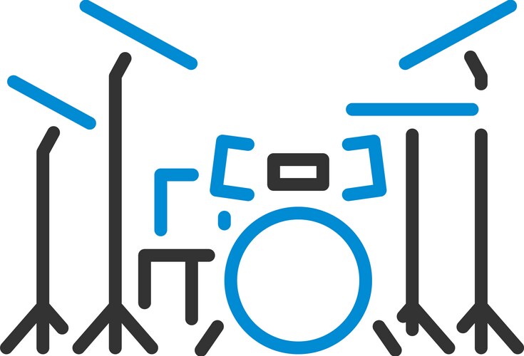 Snare drum icon Royalty Free Vector Image - VectorStock