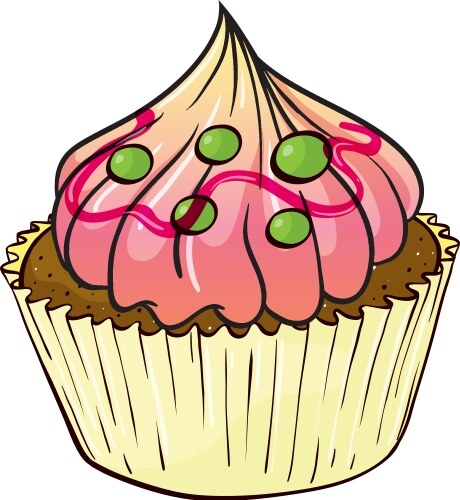 Cupcakes Royalty Free Vector Image - VectorStock