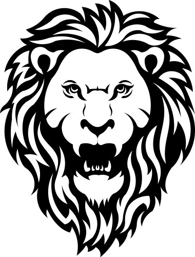 Lion head Vector Image