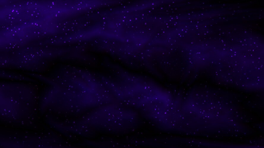 Violet space background glowing milky way starry Vector Image