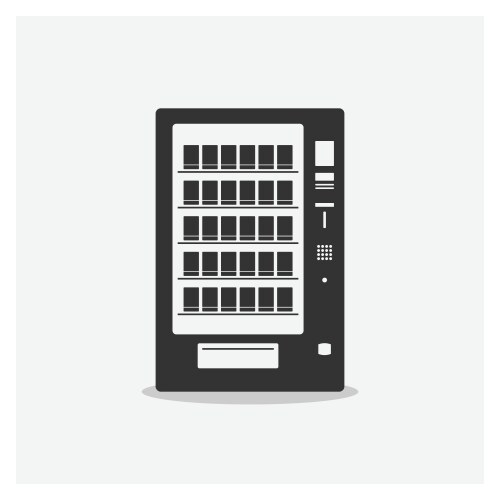 Vending machine Royalty Free Vector Image - VectorStock