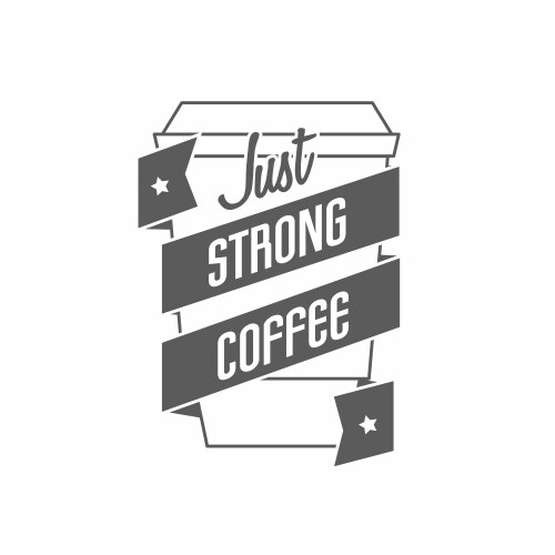 Coffee Shop Logo - Cafe & Bar Icon Vector Image