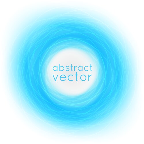 Abstract smooth light circle background Royalty Free Vector