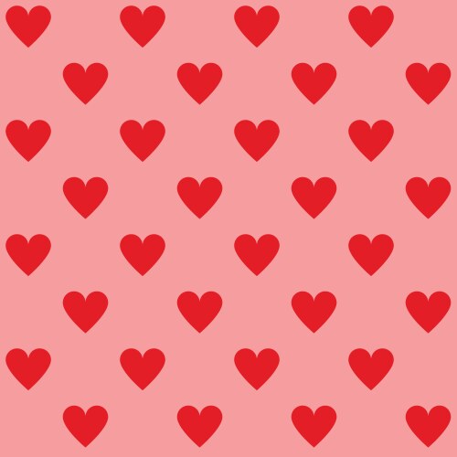 Red brush heart Royalty Free Vector Image - VectorStock