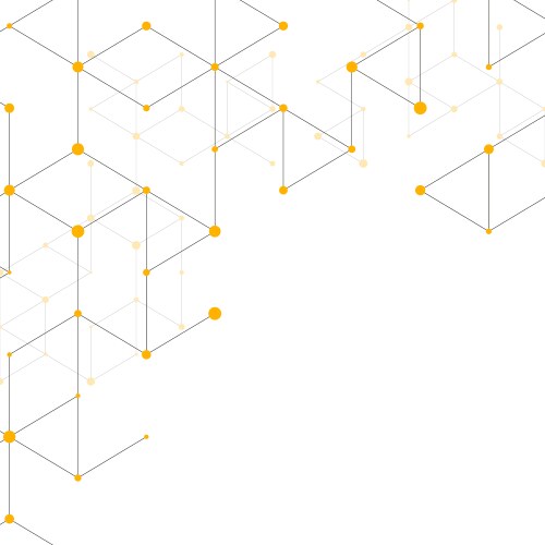 Abstract Line Pattern - Connecting Shapes vector image