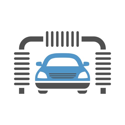 Car service icon vector image