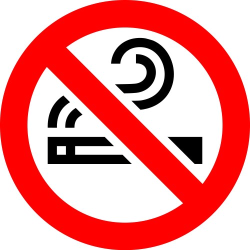 Prohibition symbol for usb flash drive usage Vector Image