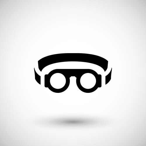 Welding Goggles Icon Vector Image