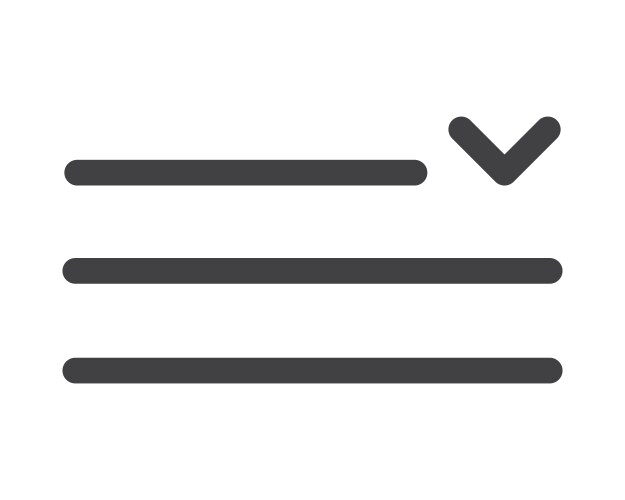 Hamburger menu icon buttons for website ui vektorbild