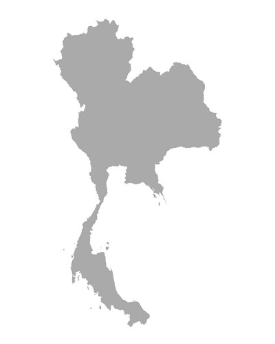 Thailand Map Vector Image