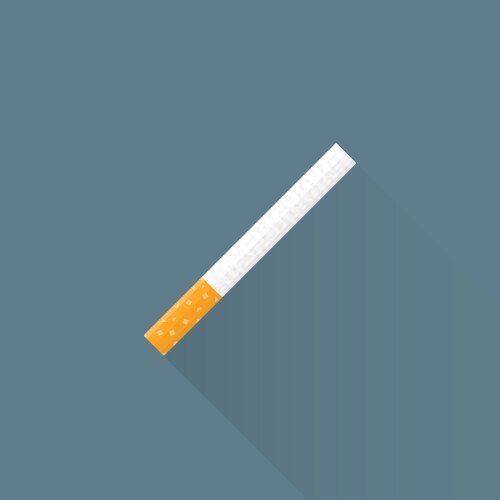 Cigarette flat Vector Images & Graphics for Commercial Use