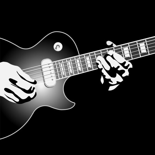 Acoustic guitar Royalty Free Vector Image - VectorStock