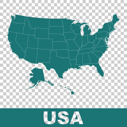 United States Map Outline Vector Images (over 30,000)