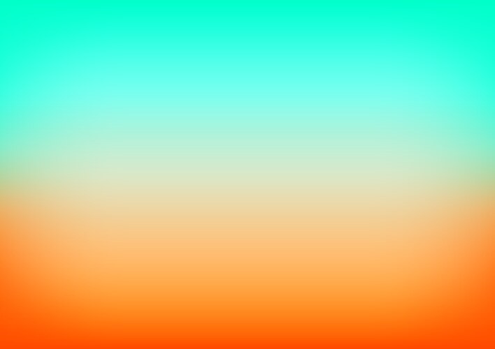 orange blue gradient background vector image