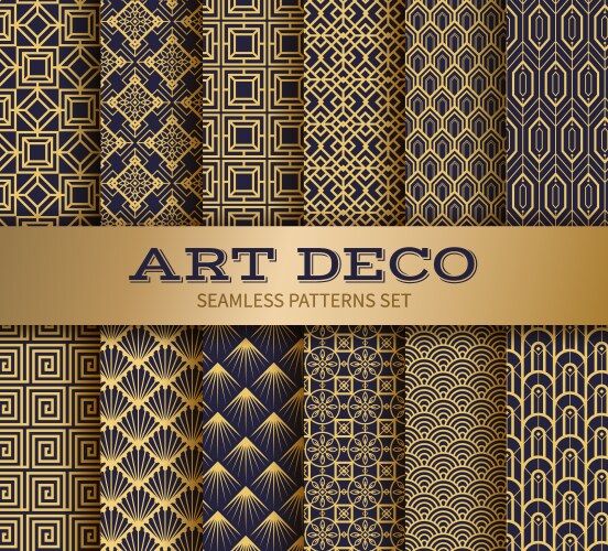 Art Deco Geometric Pattern Vector Images (over 38,000)