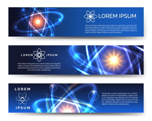 Authorization verification banners set Royalty Free Vector