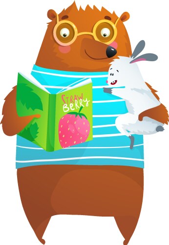 A young lady reading Royalty Free Vector Image