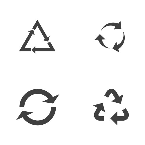 Reduce reuse recycle concept design Royalty Free Vector
