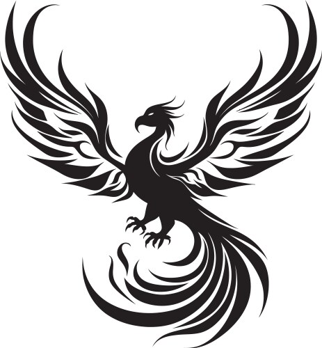 Tattoo Tribal Phoenix Vector Images (over 1,500)