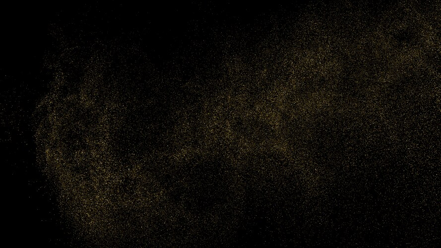 Golden stardust Vector Image