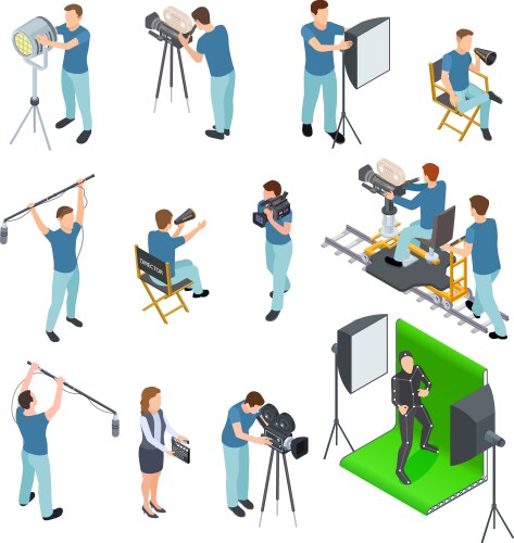 Lights Camera Action Vector Images (over 3,400)