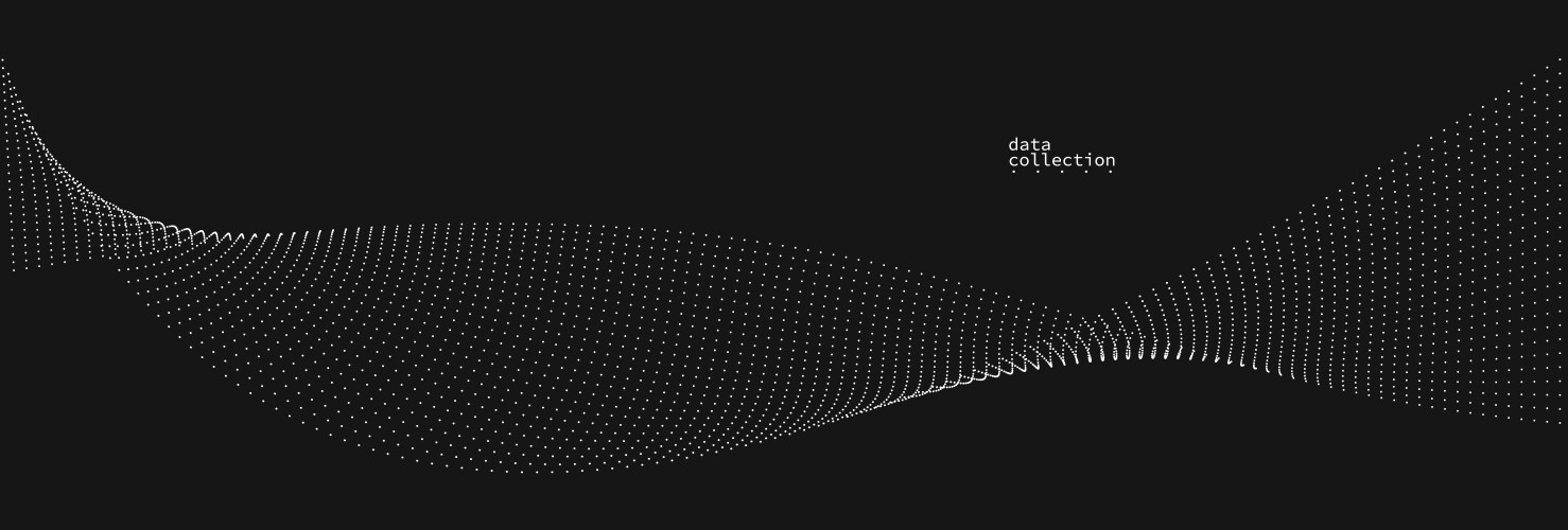 Dynamic Grey Particle Flow vektorbild