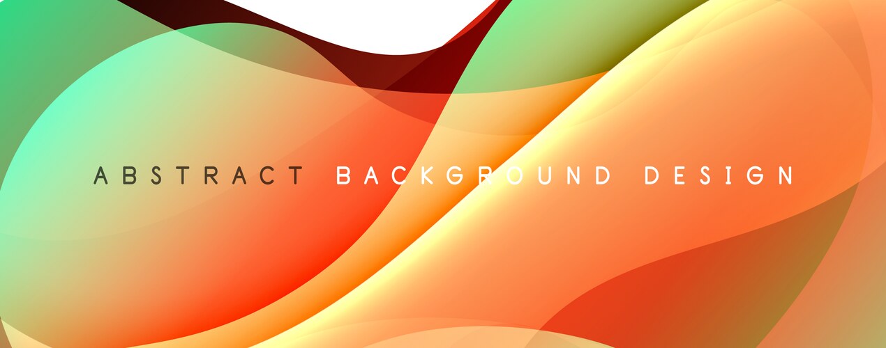 Abstract background - fluid color gradient waves – Royalty-Free Vector ...