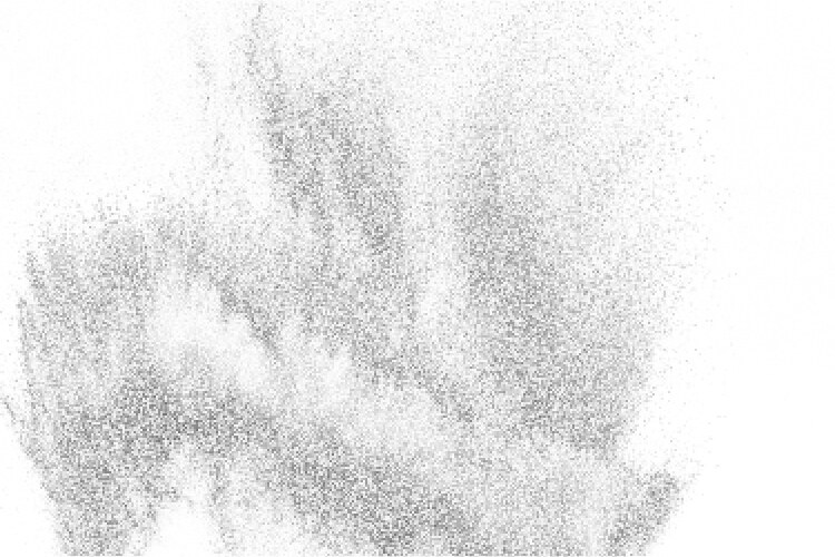 White and grey halftone dotted backdrop vector image