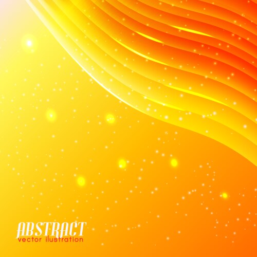 Abstract yellow geometric background bright Vector Image