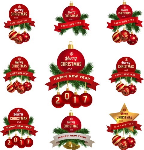 Christmas logo Vector Images & Graphics for Commercial Use | VectorStock
