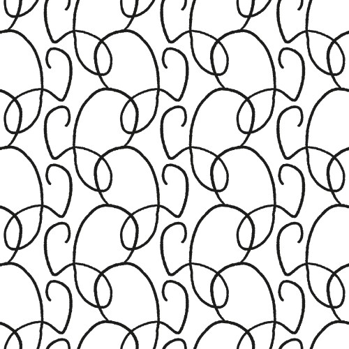 Seamless pattern with a simple abstract drawing vector image