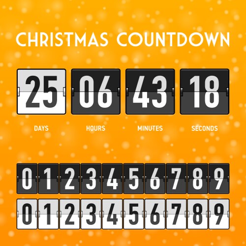 Countdown timer Royalty Free Vector Image - VectorStock
