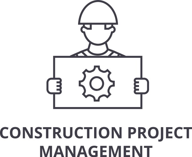 Construction worker team icon Royalty Free Vector Image