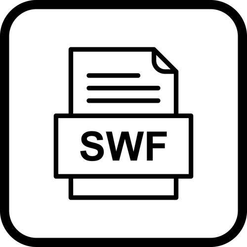 Swf logo Vector Images & Graphics for Commercial Use | VectorStock