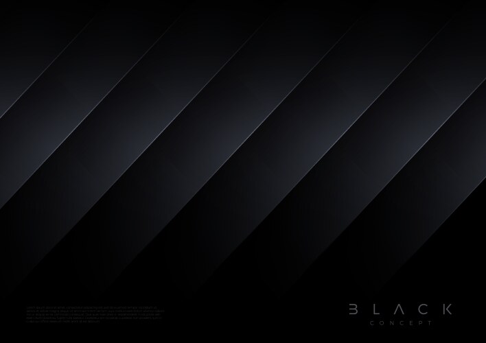 Abstract black luxury background with shiny lines Vector Image