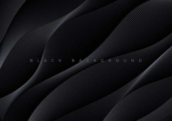 Abstract black background with grey diagonal Vector Image