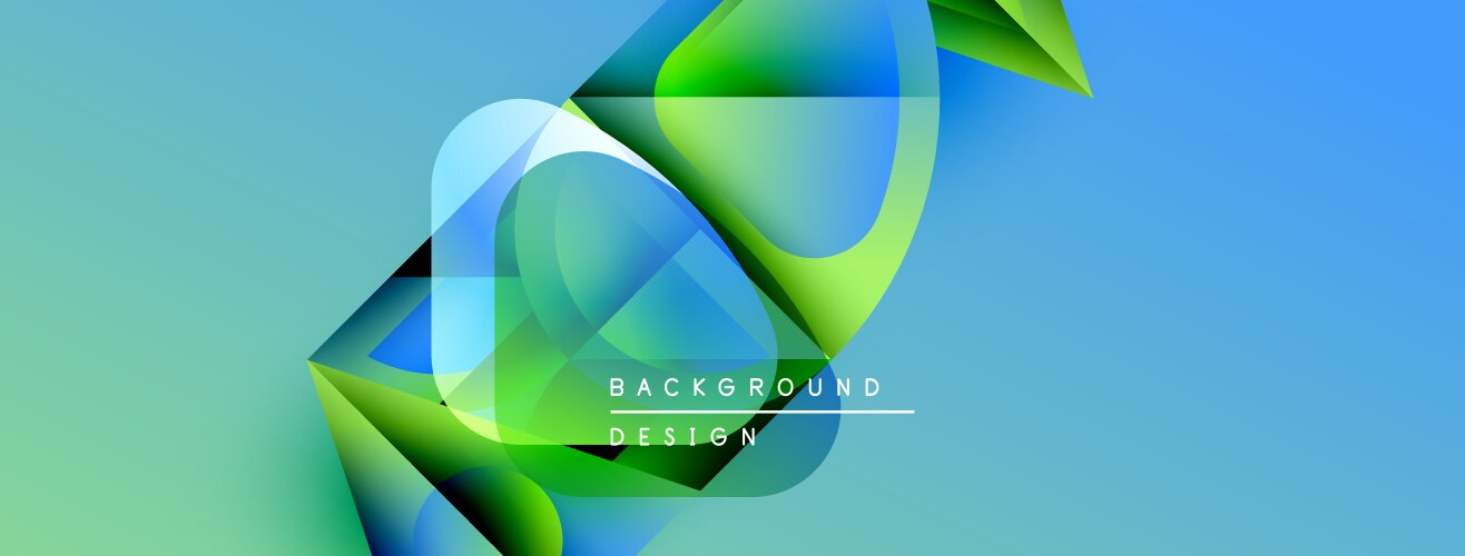 Abstract fluid shapes blend creating dynamic vector image