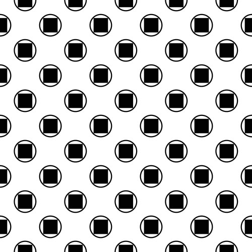 Seamless sparse pattern of circles nested vector image