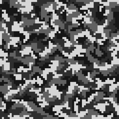 Pixel seamless color pattern Royalty Free Vector Image