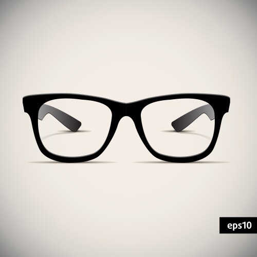 Stylish Glasses Collection Vector Image