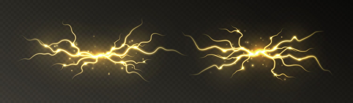 Lightning flash strike background Royalty Free Vector Image
